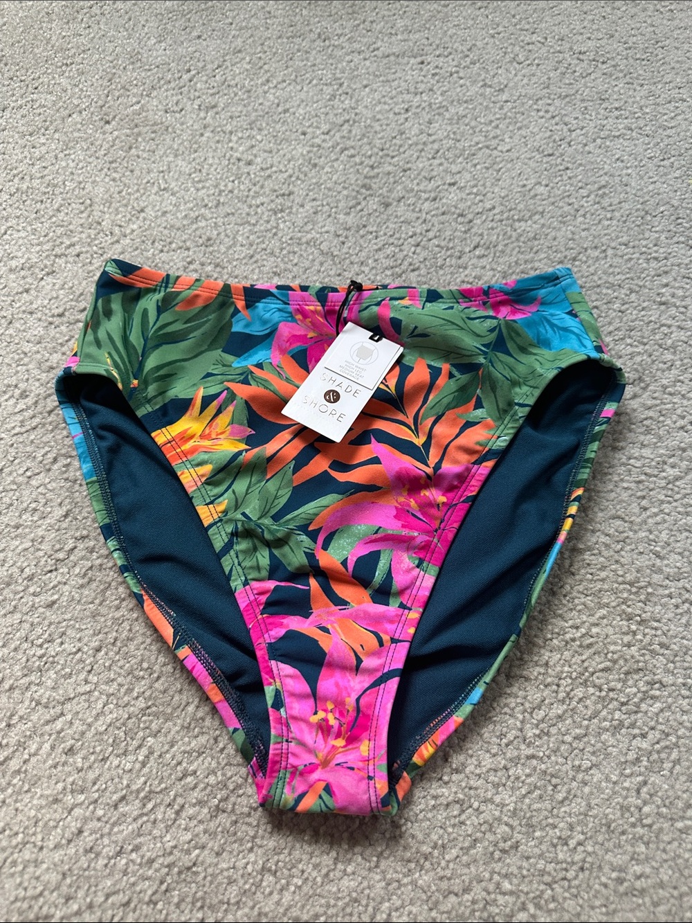 Shade and Shore high waist bikini bottom